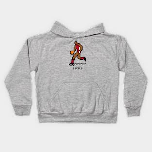 8-Bit Basketball - Houston Kids Hoodie